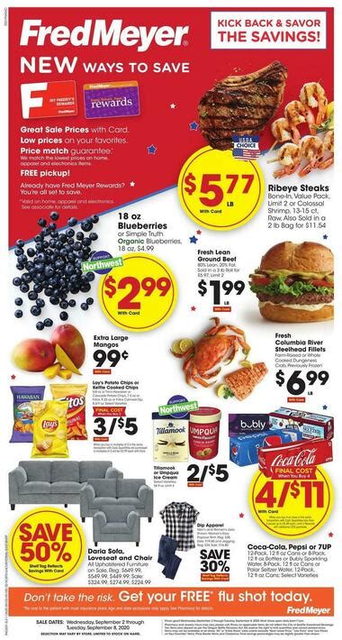 Fred meyer weekly ad spokane wa. Redondo. Store hours are currently unavailable. Please call the store for more information. CLOSED until 6:00 AM. 25250 Pacific Hwy S Kent, WA 98032 253–946–7400. View Store Details. 