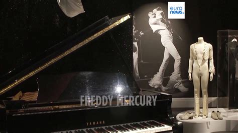 Freddie Mercury’s beloved piano, song drafts and hundreds of belongings on display before auction