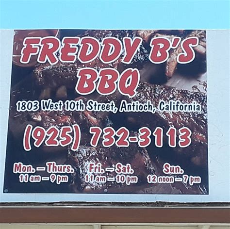 Freddy B BBQ - Facebook