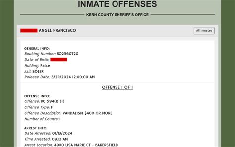 Frederick county arrest log.  For example, you can only search for a Name (...