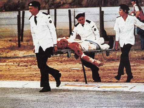 “While Stuck managed to move and avoid hitting the marshals, Tom wasn’t able to spot van Vuuren on time. As such, he struck the marshal while driving at a speed of 270 km/h (170 mph). Reports state that the marshal’s body was torn in half and died instantly, while Pryce got hit in the head by the fire extinguisher that the marshal was .... 