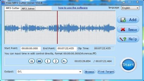 Free MP3 Cutter for Windows