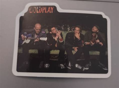 Free: One new Coldplay vinyl laptop sticker for water bottle Xbox ...