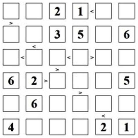 Free >Greater> < Than Puzzles edHelper.com