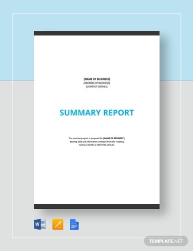 Free 10 Report Templates In Google Docs Download Now Google Docs Ms Word Pages Examples