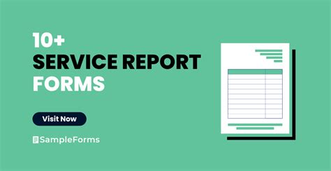Free 10 Sample Service Report Forms In Pdf Ms Word Pages