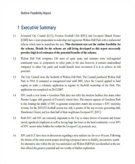 Free 12 Feasibility Report Examples In Pdf Doc Ai Excel Examples
