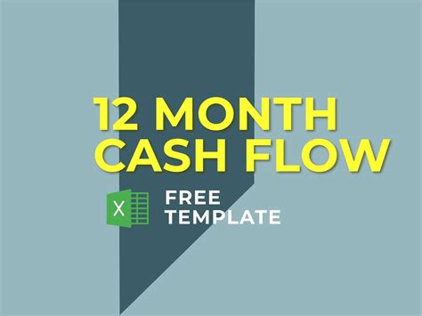Free 12 Month Cash Flow Statement Template Excel. Get It!