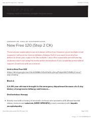 Free 120 step 2 explanation. pdf), Text File (.  I wrote some during my studying for S...