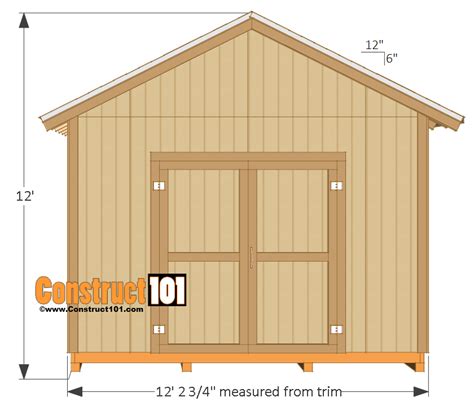 12x16 Garage Shed Plan. This classic 12 x 16 garage shed offers an inexpensive solution to homeowners who need a convenient, safe, and solidly built storage shed for their cars, tools, and equipment. The shed delivers 192 square feet of floor space to park your vehicle and keep other heavy-duty items organized and protected from bad weather and .... 