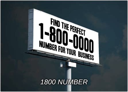 Free 1800 number. Attract Attention with Vanity Numbers. Vanity numbers are a creative use of 1800 numbers. These numbers use patterns, repetitions, and letters to grab viewer attention. Popular examples include 1-800-TAXICAB or 1-800-CALL-LEO. You can also use repetition to make the numbers more memorable such as 1-800-242-2422 or 1-800-000-0000. 