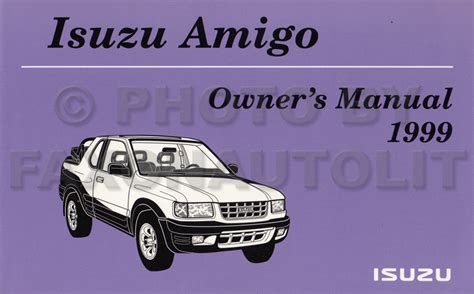 Free 1999 isuzu amigo owners manual. - Hp officejet pro k8600 manual de usuario.