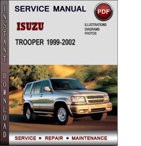 Free 1999 isuzu trooper repair manual. - 2001 dodge ram cummins diesel owners manual.