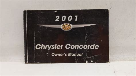 Free 2001 chrysler concorde owners manual. - Icom ic a200 guida al servizio.