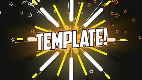 Free 2d Intro Template No Text 1 Youtube Intro Youtube Intro Templates