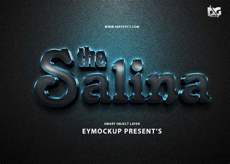 Free 3D Modern Text Effect PSD 99Effects