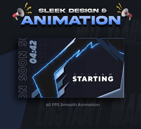 Free 5 Min Animated Stream Starting Soon Screen On Behance