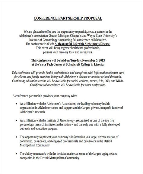 Free 6 Partnership Proposal Examples Samples In Pdf Google Docs Pages Word Examples
