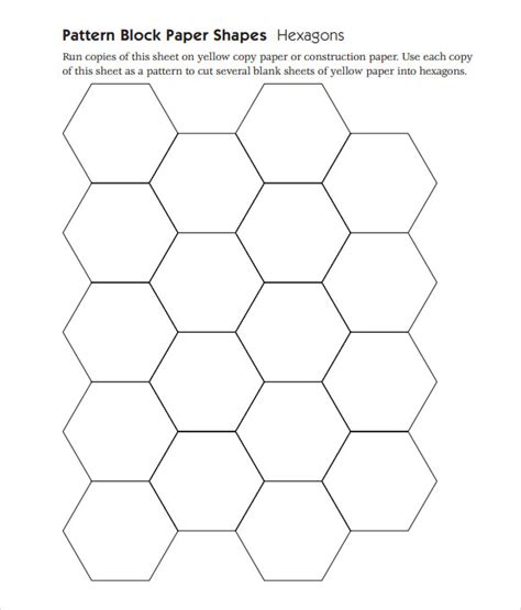 Free 8+ Useful Sample Pattern Block Templates In Pdf Psd in Blank Pattern Block Templates in