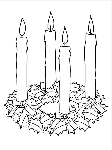 Free Advent Coloring Sheets