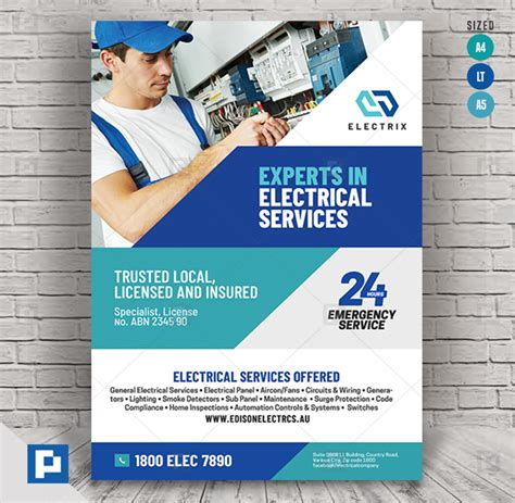 Free Advertising Templated Electrical Buisness