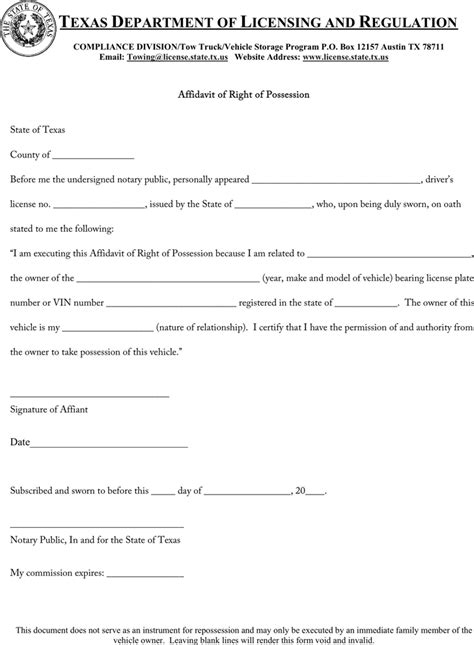 Free Affidavit Of Non Prosecution Form Texas Form Resume Examples 