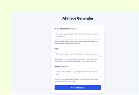 Free Ai Template Generator