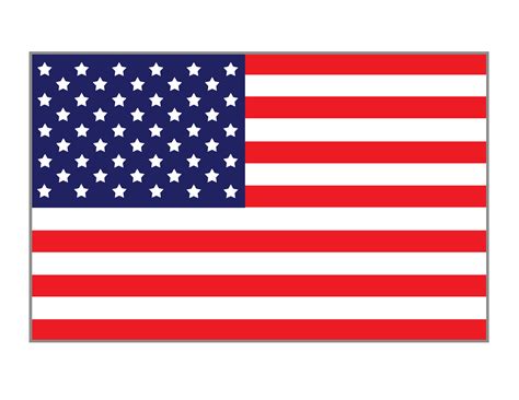 Free American Flag Template