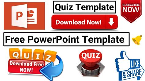 Free Animated Powerpoint Quiz Template