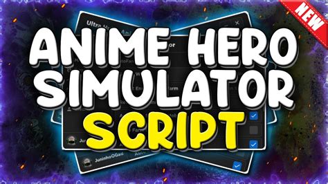 Free Anime Hero Simulator Script 2022