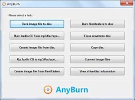 Free Any Burn 3.6 Download TechSpot