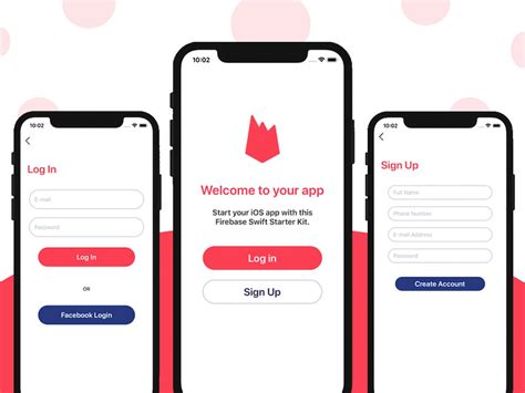 Free App Design Templates Of Free iPhone App Template In Swift for