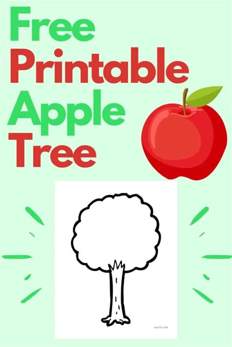 Free Apple Tree Printable