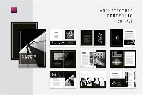 Free Architecture Portfolio Template Indesign