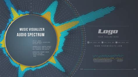 Free Audio Visualizer AE Templates After Effects Templates Motion Array