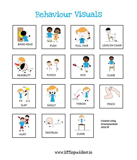 Free Autism Behavior Printables