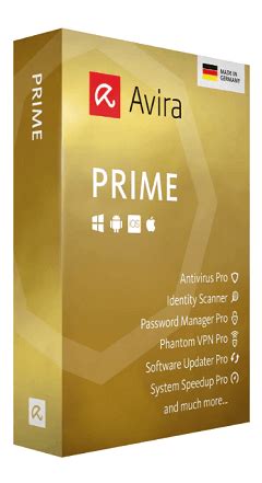Free Avira Prime lite