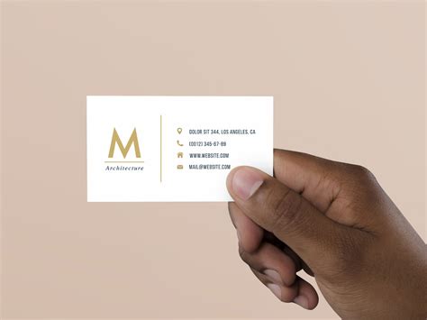 Free Basic Business Card PSD Template Krafti Lab