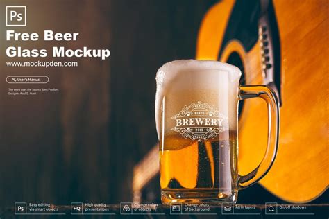 Free Beer Mockups Free Psd Mockup Templates Mockup Hunt