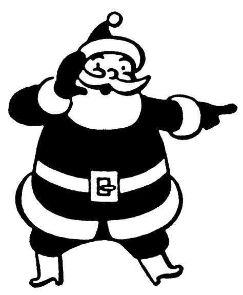 Free Black And White Christmas Clip Art, Download Free Black And White