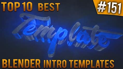 Free Blender Intro Templates PRINTABLE TEMPLATES