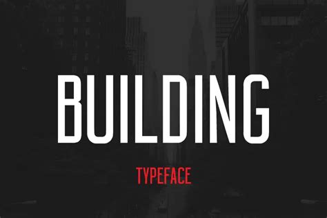 Free Building Fonts