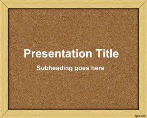 Free Bulletin Board Powerpoint Template