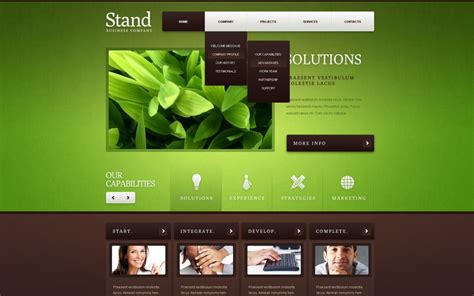 Free Business Services Templates Templatemonster