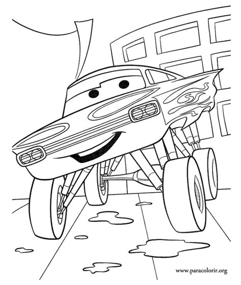 Free Cars Movie Coloring Pages