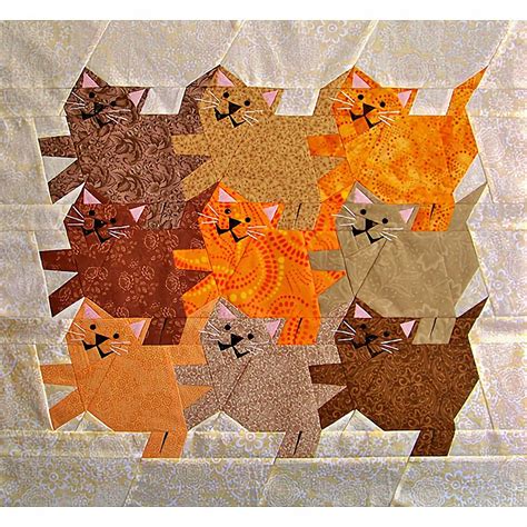 Free Cat Quilt Patterns Web Find A Variety Of Fun And Colorful Cat