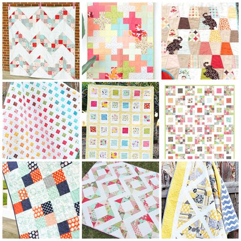 Free Charm Square Quilt Patterns