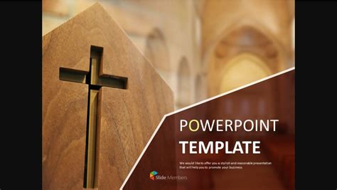 Free Christian Church Powerpoint Presentation Template On Behance