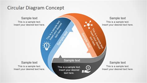 Free Circular Concept Diagram For Powerpoint Slidemodel