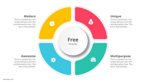 Free Circular Diagram Powerpoint Template Printable Online